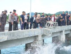 Pj Gubernur Bahtiar Apresiasi Upaya Pangkalan TNI AL Hadirkan Spot Wisata Memancing di Teluk Mamuju