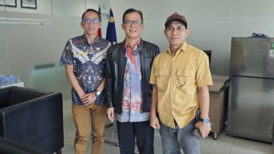 Koordinasi Terkait Mitigasi Bencana, BPBD Mamuju dan Camat Sampaga Sambangi BNPB