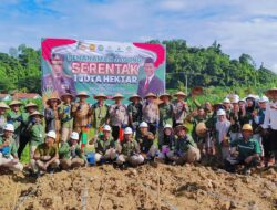 Bersinergi Pemerintah, TNI dan POLRI, PT Pasangkayu Tanam Perdana Serentak 1 juta Ha Jagung