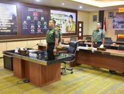 Rakor TMMD ke-123 TA 2025 Secara Daring, Aster Kasdam XIV/Hsn : Rapat Ini Kesiapan Pelaksanaan TMMD di Beberapa Kodim