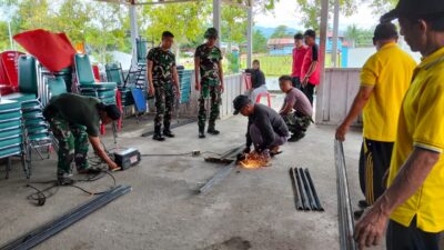 Pembuatan Sumur Bor untuk Masyarakat Desa Benggaulu Dimulai, Dansatgas TMMD : Ini Program Tambahan Sasaran Fisik TMMD
