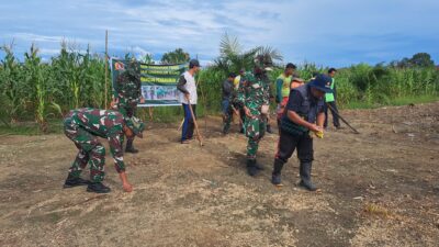 Program TMMD ke-123 Kodim 1427/Pasangkayu Dukung Swasembada Pangan, Ini Buktinya
