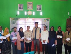 Lagi! PT Mamuang Salurkan Insentif Bagi Guru Honorer
