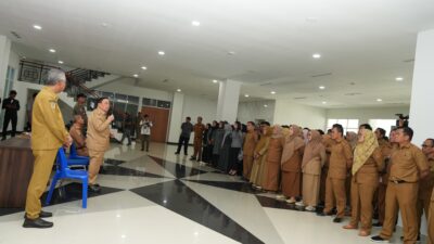 Sidak OPD, Wagub Sulbar : Memajukan Daerah, Semua Memiliki Tugas dan Tanggungjawab yang Sama