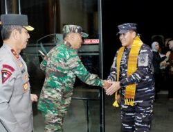 Kunker Kasal di Makassar, Disambut Langsung Pangdam XIV/Hasanuddin