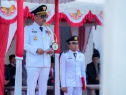Upacara Peringatan Hari Otda ke 29, Gubernur Sulbar Sampaikan Sambutan Mendagri