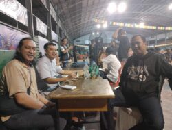 Peduli Atlet Domino, Anggota DPRD Pasangkayu Kunjungi Lokasi Turnamen Domino di Makassar