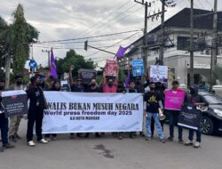 AJI Kota Mandar, IJTI, AMSI, dan Pers Mahasiswa Sulbar Serukan Pentingnya Menghormati Kebebasan Pers