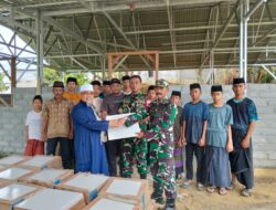 Wa As Intel Kodam XIV/Hasanuddin Berikan Bantuan Untuk Pembangunan Yayasan Panti Asuhan Pondok Pesantren Abuhuraera