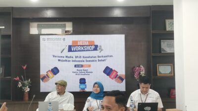 Kolaborasi Bersama Insan Media, BPJS Kesehatan Cabang Mamuju Adakan Workshop