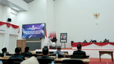 Sidang Paripurna Pengesahan RPJMD Sulbar di Pimpin Abdul Halim, Gubernur: Kita Pasang Target Optimis, Tapi Harus Kerja Keras