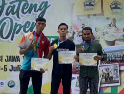 Tempuh Waktu 49:23 Menit, Personel Brimob Polda Sulbar Juara 1 Jalan Cepat 10 KM Jateng Open 2025