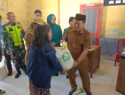 Bupati Mamasa Salurkan Bantuan Beras Gratis ke Masyarakat