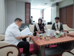 Wagub Sulbar Terima Audiens Perwakilan Duta Pariwisata 