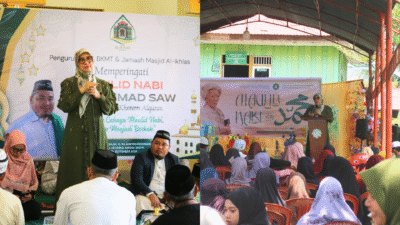 Wabup Herny Ajak Umat Meneladani Akhlak Rasulullah di Peringatan Maulid Nabi