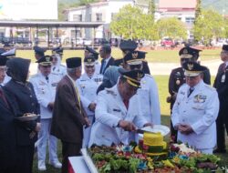 Welem Sambolangi Jadi Bupati Pertama Potong Tumpeng di HUT Sulbar ke-21, Ini Harapannya !