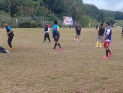 Laga Eksibisi  Eksekutif dan Legislatif, Tontonan Seru Saat Pembukaan Bupati Cup V di Mamasa