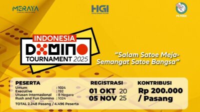 Pordi Mamuju Seleksi Atlet Jelang Indonesia Domino Tournament 2025 di Stadion GBK Jakarta