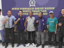 Anggota DPRD Pasangkayu, Terima Kunjungan DPRD Mateng