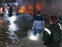 Sungai Kali Mamuju Kembali Meluap, Ratusan Rumah Warga Terendam Banjir