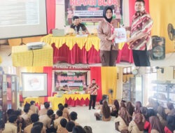Sat Res Narkoba Polres Pasangkayu, Mengajak Sekaligus Menanamkan Kesadaran Tentang Bahaya Narkoba Pada Generasi Muda SMA Negeri 2 Pasangkayu