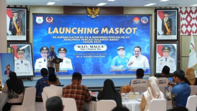 Sulbar Tuan Rumah Kejurnas Catur, Gubernur Suhardi Duka Launching “Ratu Malea” sebagai Maskot