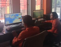 Angin Kencang “Datang Kasih Kabar”, Pusdalops Sulbar Siaga Pantau Perkembangan Cuaca Harian