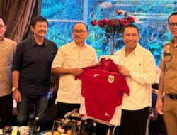 Temui Sekjen PSSI, Gubernur Berkomitmen Pengembangan dan Pembinaan Sepak Bola di Sulbar