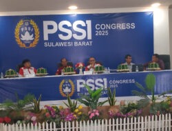 Kongres PSSI Sulbar Digelar di Pasangkayu, Pemilihan Ketua Asprov 20 Desember 2025