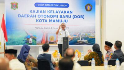 Maju Mundur DOB Kota Mamuju, SDK: Tinggal Meyakinkan Pemerintah Pusat