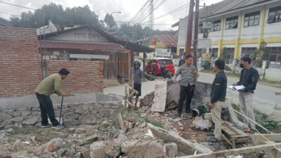 Verifikasi Lahan Proyek Rusun Polsek oleh Kantor Pertanahan Mamasa