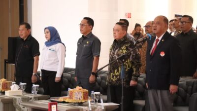 Pelantikan Pengurus KONI Sulbar 2025-2029, Wagub Salim S Mengga: Jangan Hanya Nyaring Bersuara, Saya Minta Nyaring Juga Bekerja