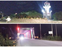 Gemerlap Lampu Jembatan Baloli dan Bundaran Smart Hiasi Malam Tahun Baru 2026 di Pasangkayu