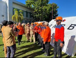 Simulasi Penanggulangan Gempa dan Kebakaran Perkuat Kesiapsiagaan Bencana di Sulbar
