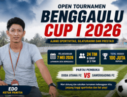 Benggaulu Cup I Siap Digelar, 24 Tim Panaskan Perburuan Juara dan Total Hadiah Rp100 Juta