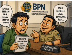 Diduga Ada Permintaan Rp12 Juta untuk Pengukuran Tanah di BPN Pasangkayu