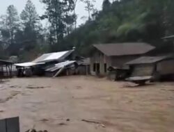 Banjir Bandang Terjang Sumarorong Mamasa, Delapan Rumah Warga Dilaporkan Rusak