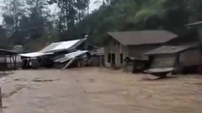 Banjir Bandang Terjang Sumarorong Mamasa, Delapan Rumah Warga Dilaporkan Rusak