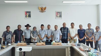 Komisi I DPRD Sidrap Bertandang ke DPRD Sulbar, Bahas Penguatan Tata Kelola Kelembagaan-Pelayanan Sekretariat 