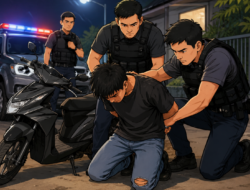 Satreskrim Polres Mamasa Kejar Pelaku Curanmor hingga Tana Toraja
