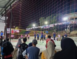 Dinkes vs Setda, Duel Seru di PPI Pasangkayu Cup I Voli Putri