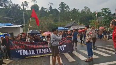 Unjuk Rasa : Warga dan Pemuda Botteng Mamuju Tegas Tolak Eksplorasi LTJ